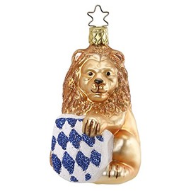 Inge-glas Christmas Hanging Bavarian Lion