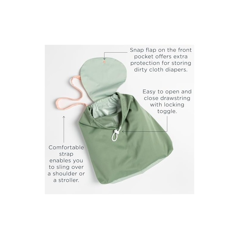 Esembly Day Bag, Wet & Dry Storage - Verdant Gingham