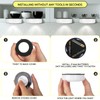 Macarrie 12 Pack Wireless LED Puck Lights, Under Cabinet Lighting,