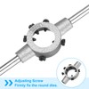 sourcing map 38mm x 14mm Die Stock Handle Wrench for