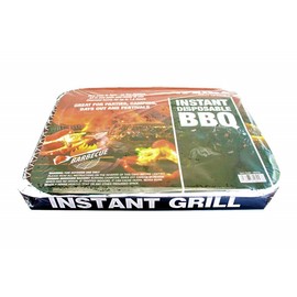 Instant Disposable BBQ - Quick And Easy Barbecue - Ready To Cook In 20 Minutes - Mini BBQ Grill - 600g of Charcoal and Portable - Great to Cook Meats, Vegetables & Fish. (2)