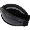 Birdz Eyewear Cardinal Foam Padded Folding Motorcycle Goggles Black Frame