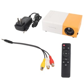 Mini Projector TFT LCD 1080P Support AV VGA HD USB Remote Control Portable Projector for Office Family