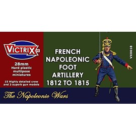 Victrix 28mm French Napoleonic Foot Artillery 1812-1815 # VX0018
