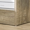 HOMCOM Modern Side Table, Accent Table with Drawer and Storage