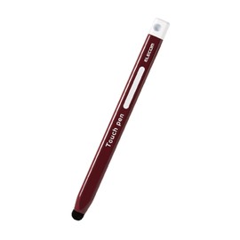 Elecom P-TPEN02BBR Pencil Type Triangular Thick Axis Ultra Sensitive Type (For Smartphones and Tablets) Brown