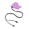 5Pcs Chew Necklace Food Grade Silicone Chewing Pendant for Toddlers