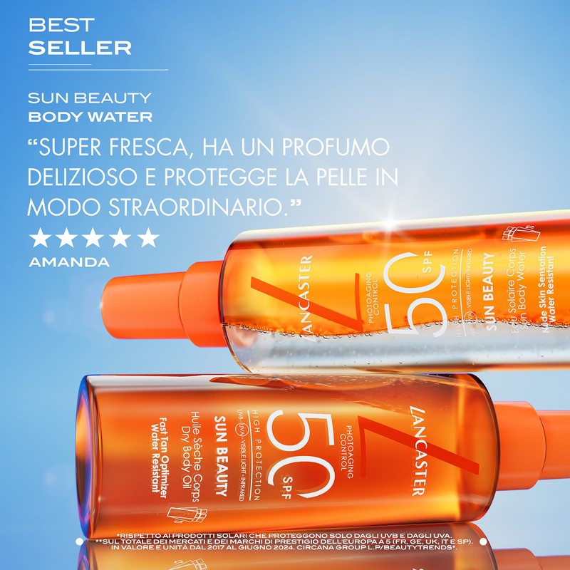 LANCASTER SUN BEAUTY Nourishing Sun Oil for Quick Tan SPF30