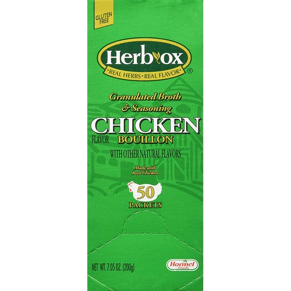 Hormel Herb Ox Chicken Bouillon 50 Packets
