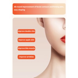 V-Line Lifting Chinstrap, V-Line Mask, Chinstrap for Sleeping, Reusable Face Strap, Chin Up Patch, V-Shaped Belt, Shaped Face Mask for Sagging (white)