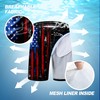 FT FENTENG Mens Swim Trunks Swimsuits, American USA Flag Board