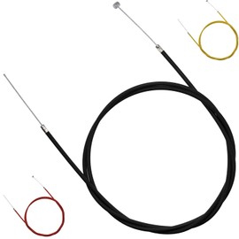 amavoler 65 Inches 165cm Brake Cable Fit for Most Go Kart Yerf Dog Manco Bandit Critter 415 104B 4316 1492 Kartco Rotary 486 Azusa 2251-B Predator 212cc 196cc Dune Buggies Mini Bike ATV(Black)