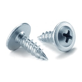 #8 x 1/2" Wood Screw 100Pcs Alloy Steel Standard Thread Truss Head Fast Self Tapping by SG TZH