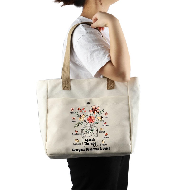 AKTAP Speech Therapy Tote Bag SLP Gift SLP Appreciation Gift