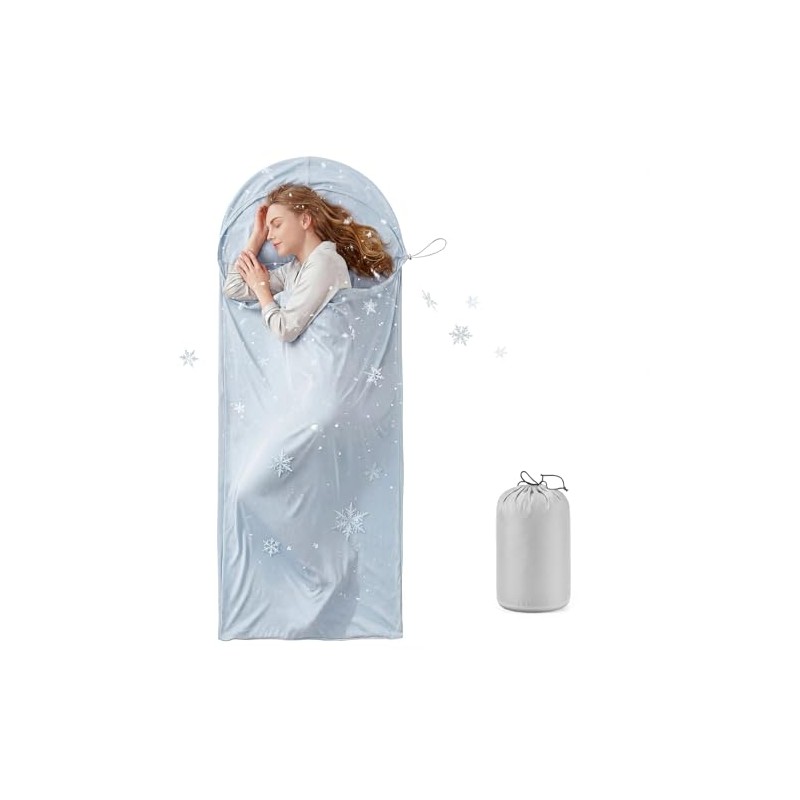 Ultralight Silky Soft Sleeping Bag Liner for Travel