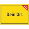 HB-Druck Place Sign with Desired Text A4 (210 x 297