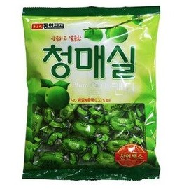Korean Assorted Popular Fruit Flavored Candy Pieces (Plum 350g)