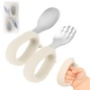 tecopeco Spoon and Fork Set, Children, Everyday Rice Fun