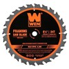WEN BL0824 8.25-Inch 24-Tooth Carbide-Tipped Circular Saw Blade for Framing