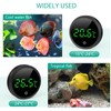 ORIA Aquarium Thermometer, LED Display Digital Temperature Meter Aquarium (℃),