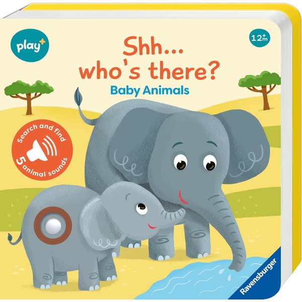 Ravensburger Play+ Shh...Who's There? - Baby Animals | First Sound