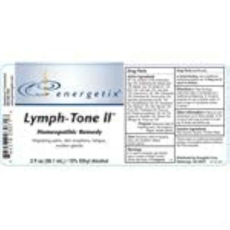 Energetix Lymph Tone II, 2 Ounce