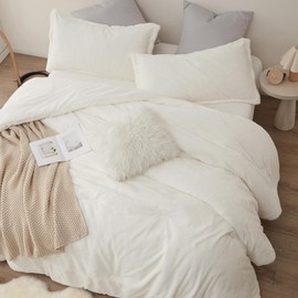 Byourbed Ribbed - Coma Inducer® Oversized King Comforter Set - Ivory Almond