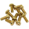 M4 Brass Pan Head Box Lid Screw for Conduit Boxes