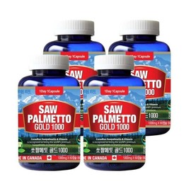 Whole Life Saw Palmetto Gold 1000 (prostate health + cell protection + energy production help) 4 bottles for 2 months Saw Palmetto 1000-1 bottle / 통라이프 쏘팔메토골드1000 (전립선건강+세포보호+에너지생성도움)2개월 4병 쏘팔메토1000-1병