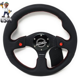 New NRG Innovations Reinforced Series Steering Wheel RST-007R + U.S. Performance Lab Air Freshener