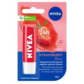NIVEA Strawberry Shine Tinted Lip Balm 1 pack