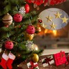 HERZWILD 120pcs Bauble Hooks, Christmas Tree Hooks, Ornament Hooks, Bauble