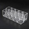Lipstick Holder Organiser, Lipstick Rack, 10 Grids Transparent Lipstick Holder