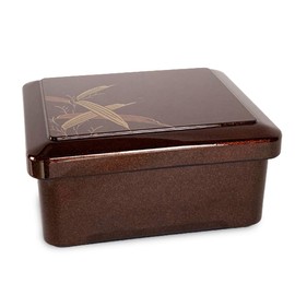J-kitchens Eel Bowl, Heavy Box, Nail Kake Bowl, Heavy (Large), Ricchi Sasanai Vermilion, Eel (Unagi), Heavy Box, 6.8 x 5.9 x 3.2 inches (17.2 x 15 x 8.3 cm), Made in Japan (62)
