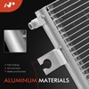 A-Premium Air Conditioning A/C Condenser Compatible with Toyota Pickup 1984-1988,