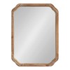 Kate and Laurel Marston Farmhouse Rectangle Wall Mirror, 18 x