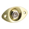 CENPEK 2 Pack Gold Thick Oval Dented Electric Guitar Jack