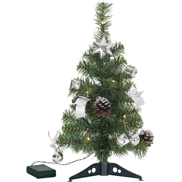 Best Season" Decorage LED Christmas Tree Light, Silver