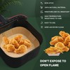 Stoear Air Fryer Paper Liners Disposable: 500Pcs 6.5 Inch Special