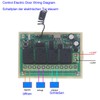 4-Channel Wireless 12V 24V Remote Control Switch Access Control Remote