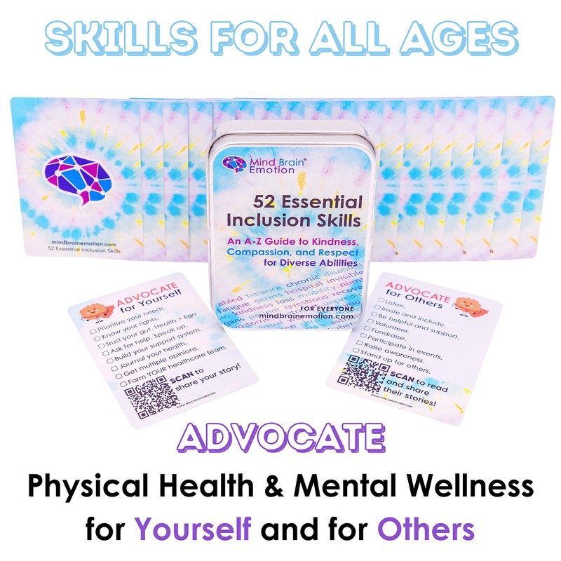 Mind Brain Emotion 52 Essential Inclusion Skills Card Game