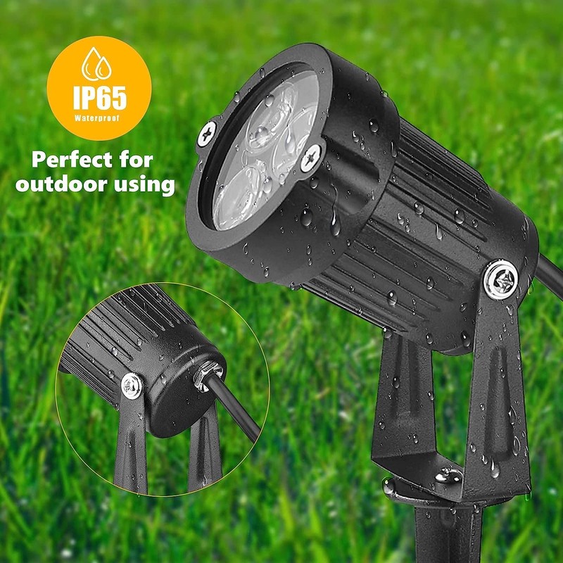 OurLeeme Spot Lights Outdoor - 3W LED Lawn Garden Flood