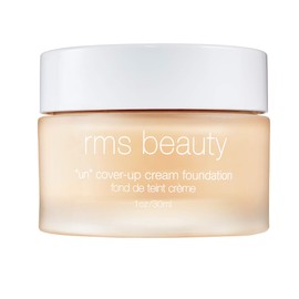 RMS Beauty "Un" Cover-Up Cream Foundation - Hydrating & Nourishing Organic Face Makeup Provides Lightweight & Even Coverage for Healthy, Luminous Skin - Shade 22 (1 oz / 30 ml)