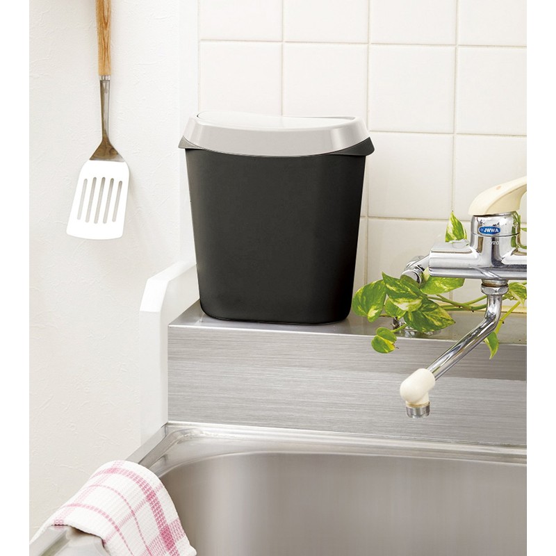 Iseto Pendel 520143 Pendel Black Swing Trash Can 3L