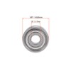 sourcing map Pack of 10 R2ZZ Ball Bearings Deep Groove