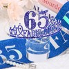 Hapdoo Royal Blue 65th Birthday Decoraions for Women, 65th Birthday
