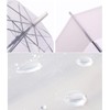 ThreeH Clear Bubble Umbrella Easy Grip Handle Sturdy Plastic Transparent