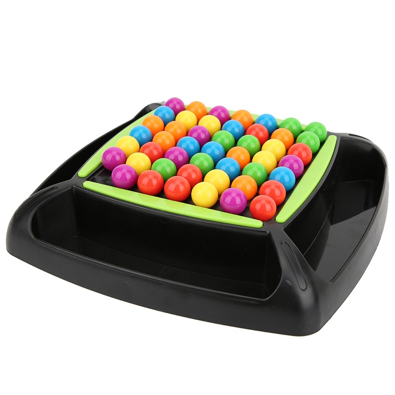 Beads Toy Game Educational Bright Color Parent Child Interactive Board