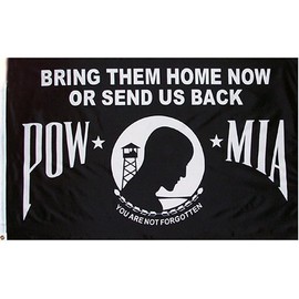 3x5 Foot Polyester Pow Mia Bring Them Home Flag