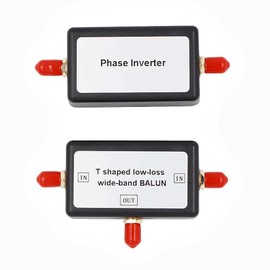 Atelierate 250MW YouLoop Electromagnetic Antenna 10KHz to 30 MHz Portable Passive Magnetic Loop Antenna Black + Blue with RG402+RG174 for HF VHF